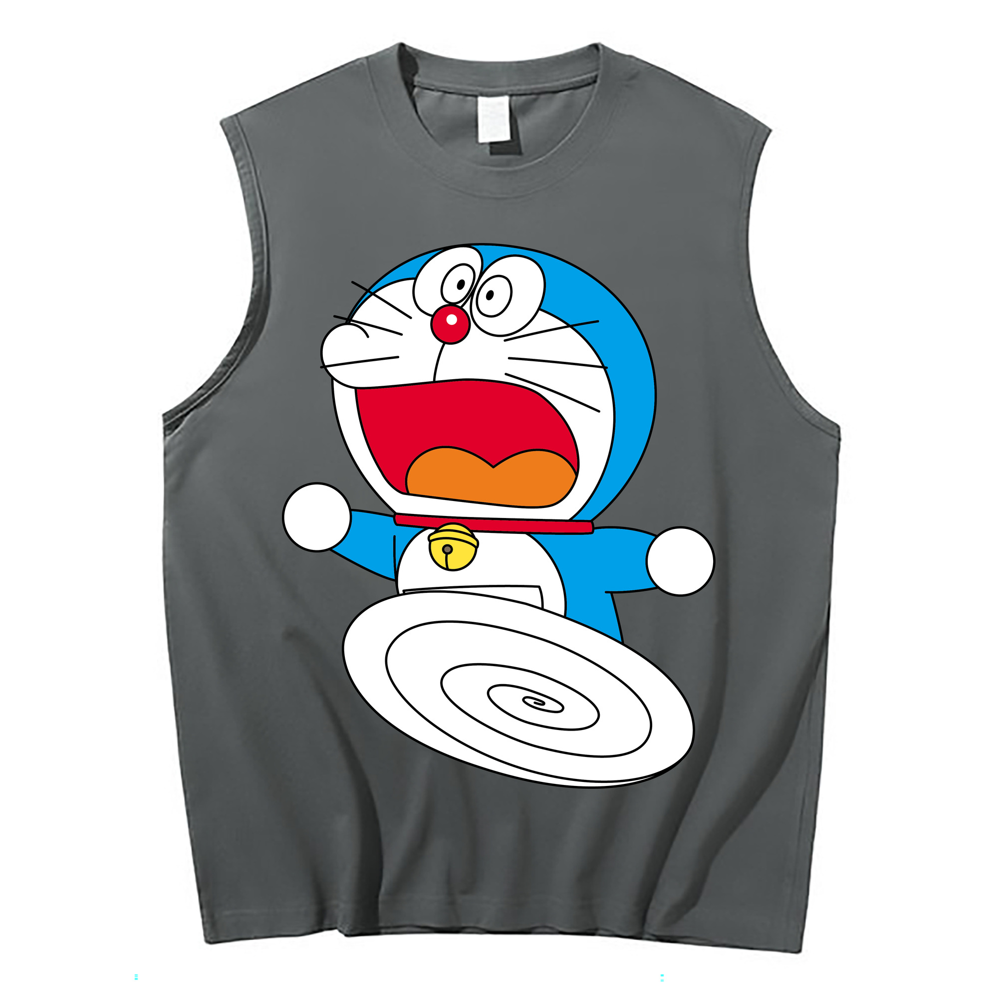 （画像用） ドラえもん Doraemon コットン100％タンクトップ（フロントプリント）